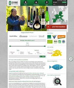 Screenshot von Euvino